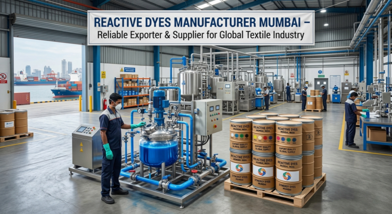 Reactive Dyes Manufacturer Mumbai | Exporter & Supplier